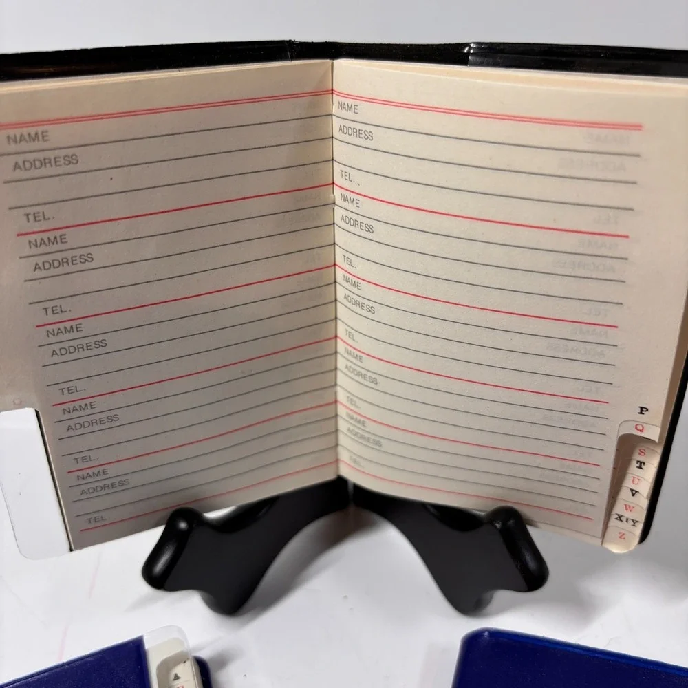 Dynamic View-Dex Addresses Telephones Lot of 3 - Pocket 4